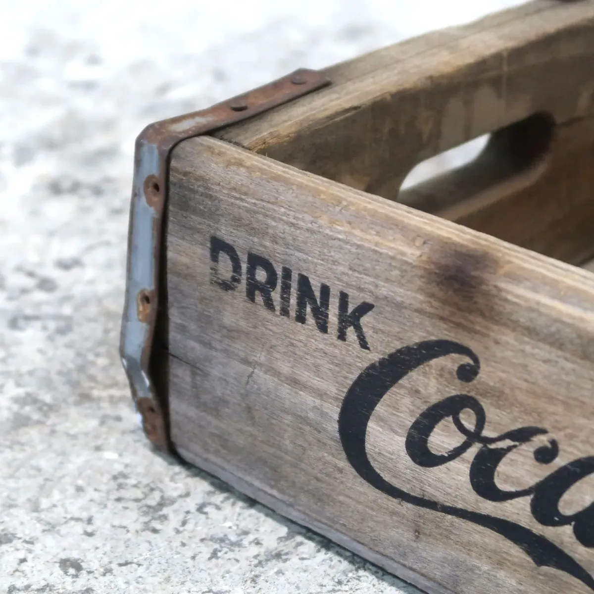 コカコーラ ビンテージ ウッドボックス