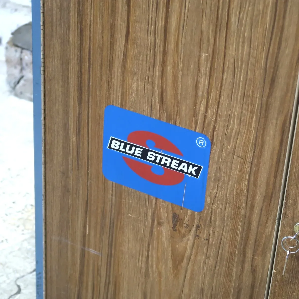 BLUE STREAK ビンテージ パーツキャビネット