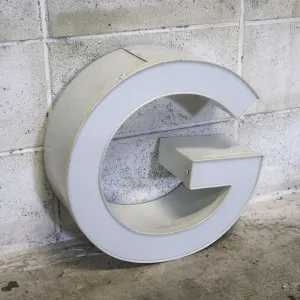 ビンテージ レターサイン G