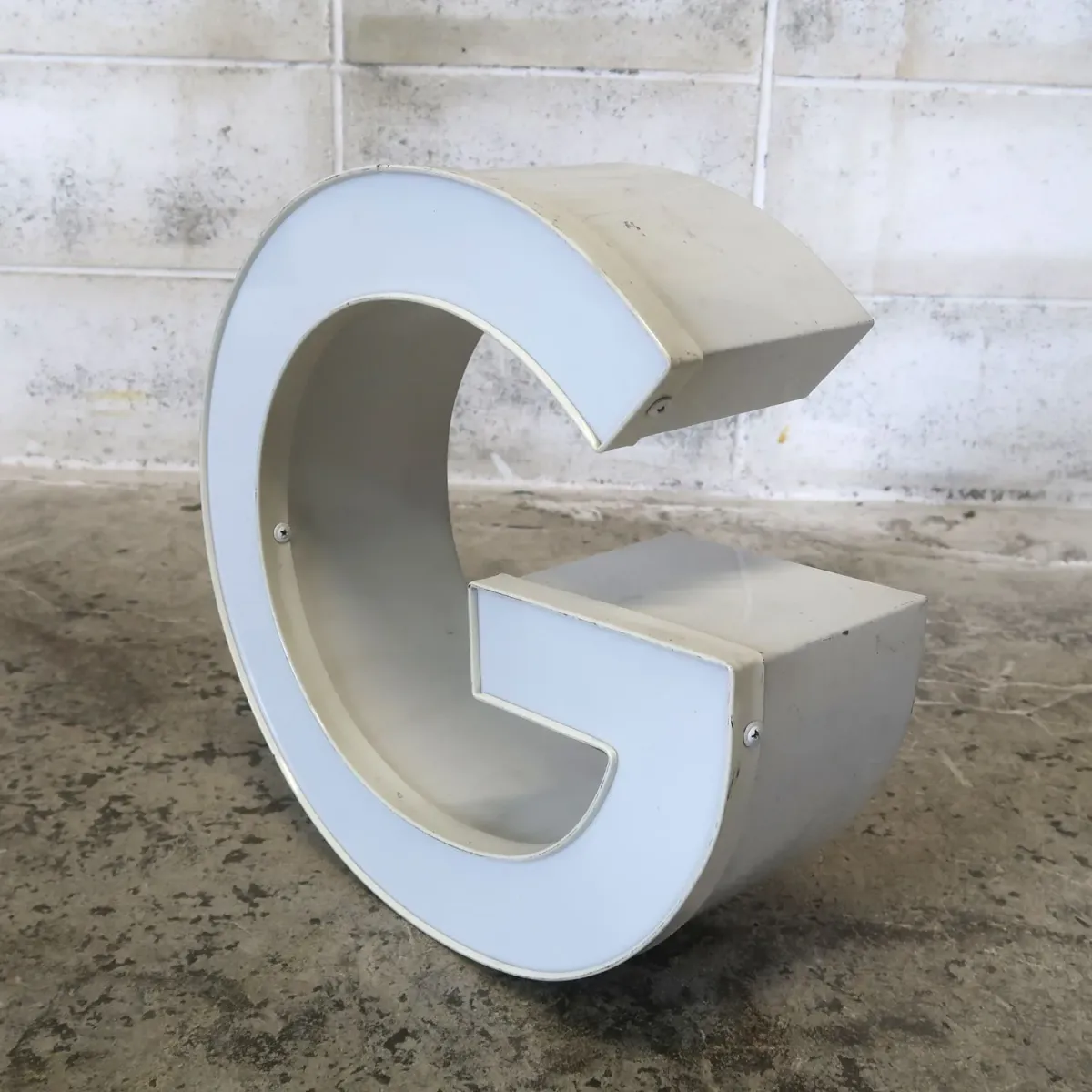 ビンテージ レターサイン G