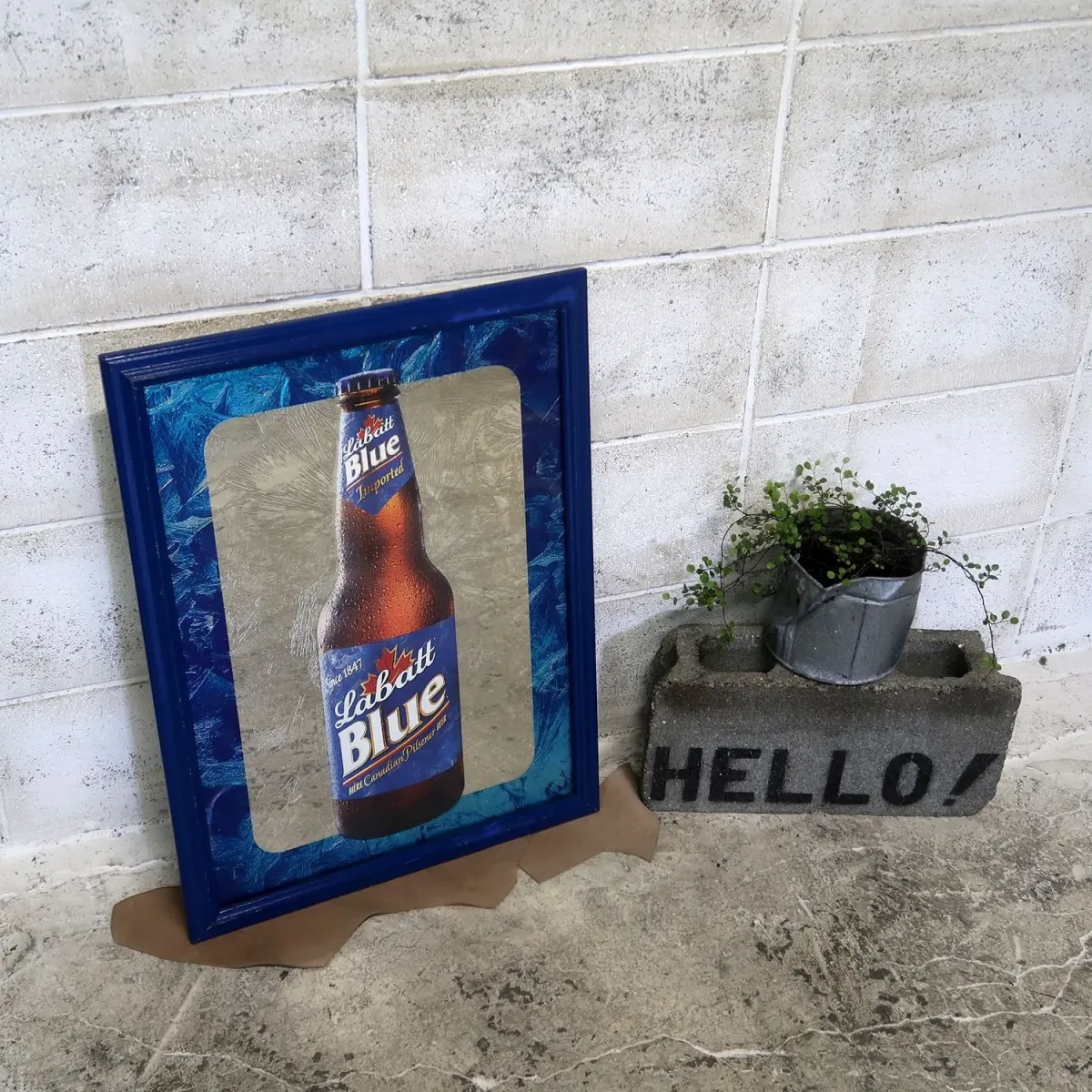 Labatt Blue パブミラー