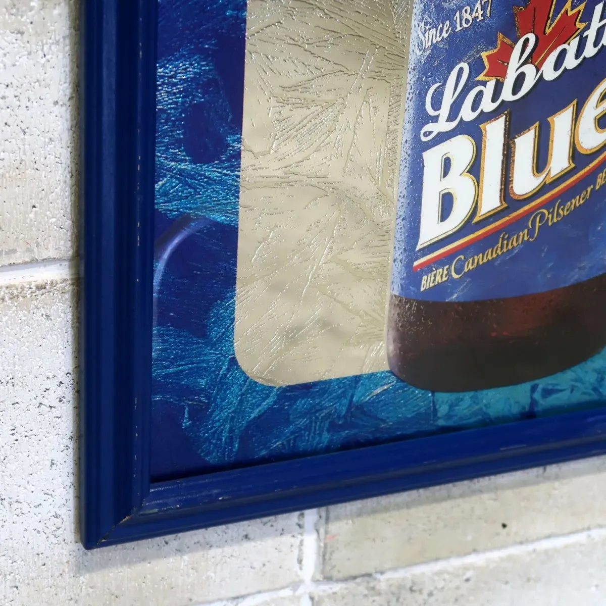 Labatt Blue パブミラー