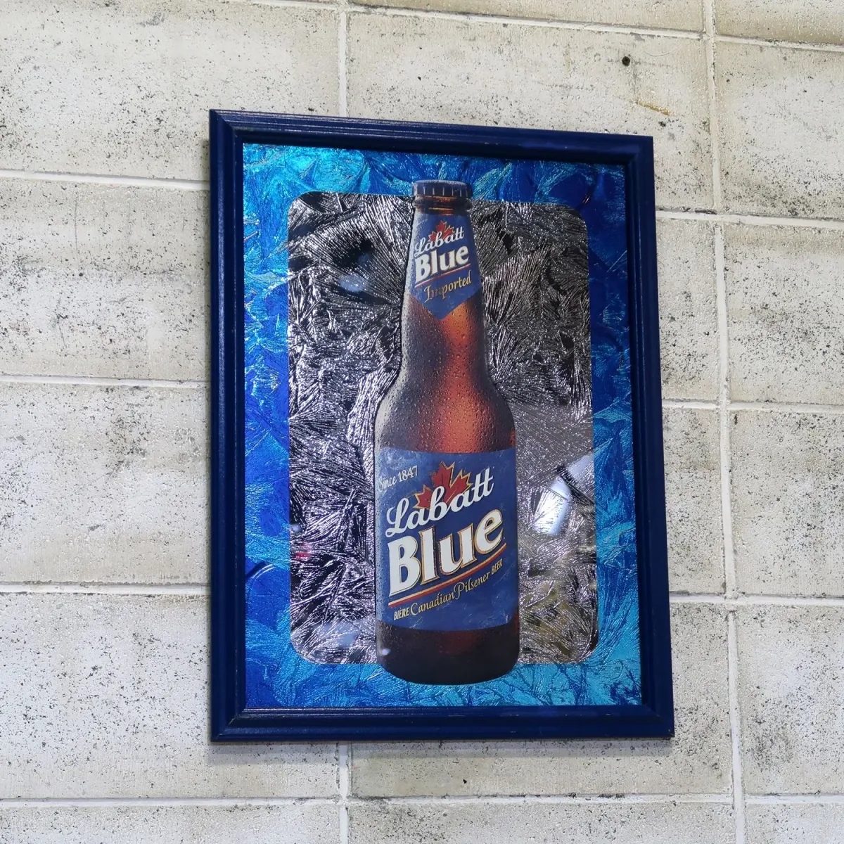 Labatt Blue パブミラー