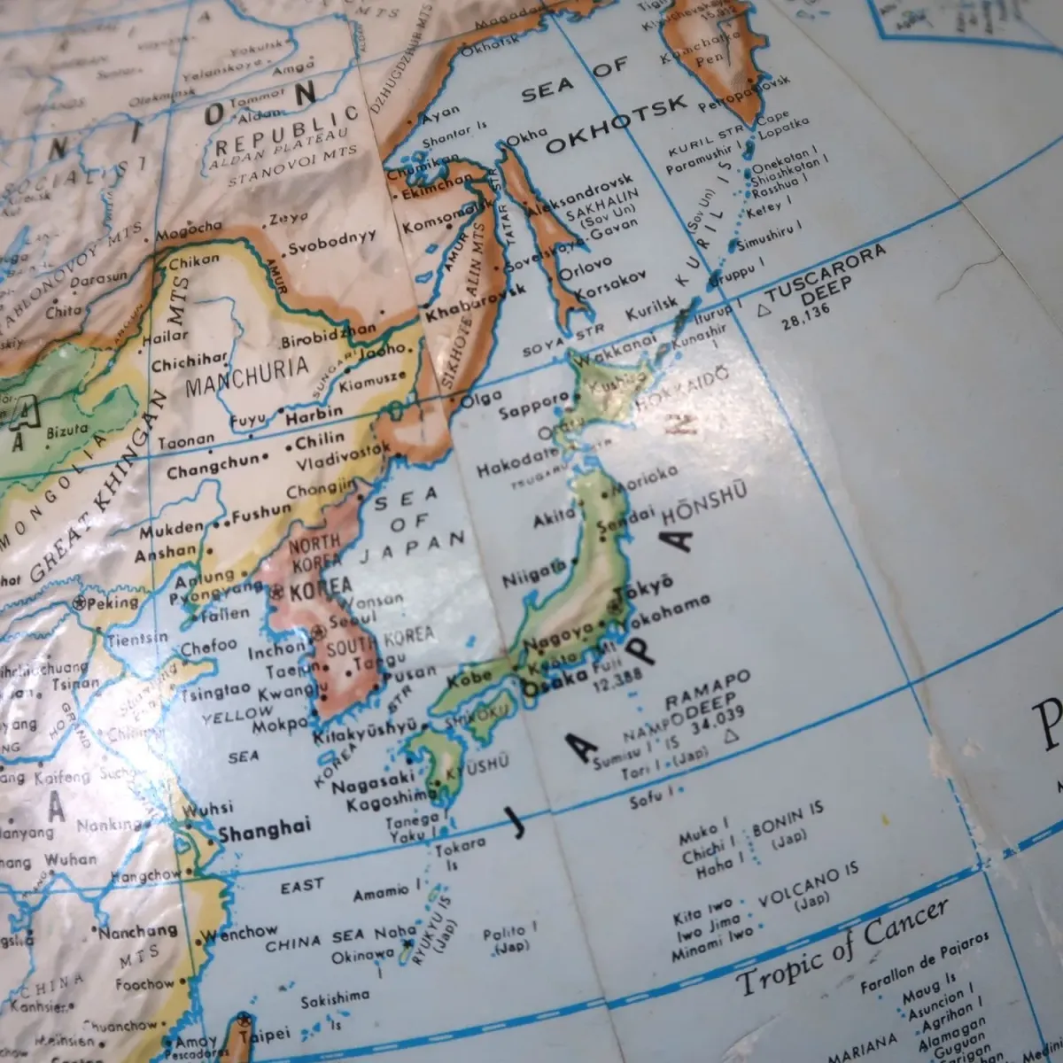 RAND McNALLY社 ビンテージ 地球儀