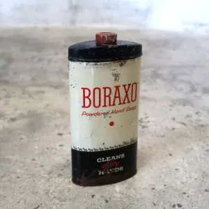 BORAXO ビンテージ メタル缶