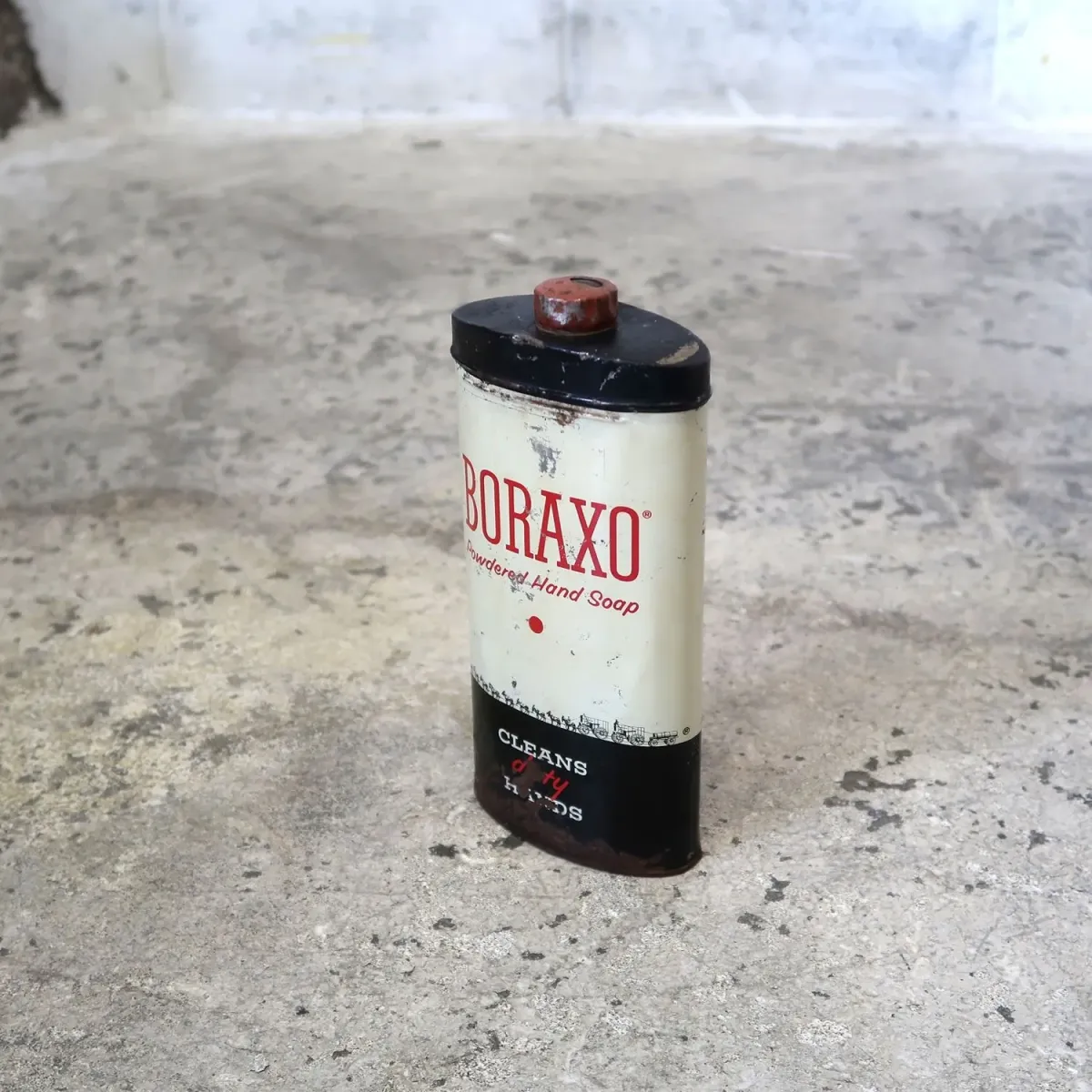 BORAXO ビンテージ メタル缶