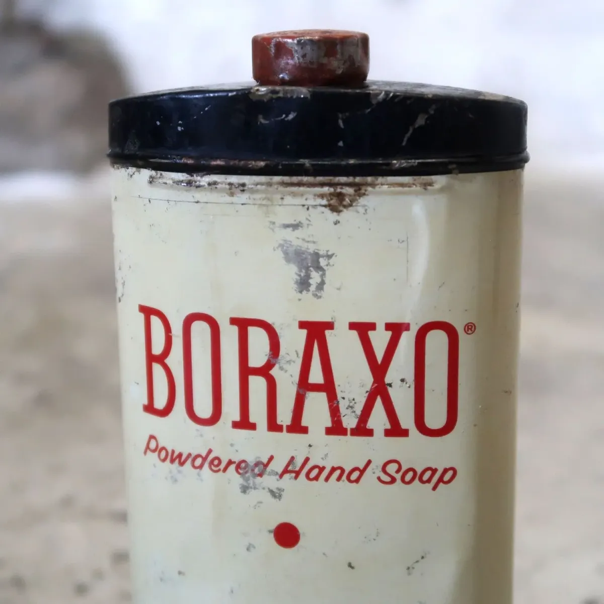 BORAXO ビンテージ メタル缶