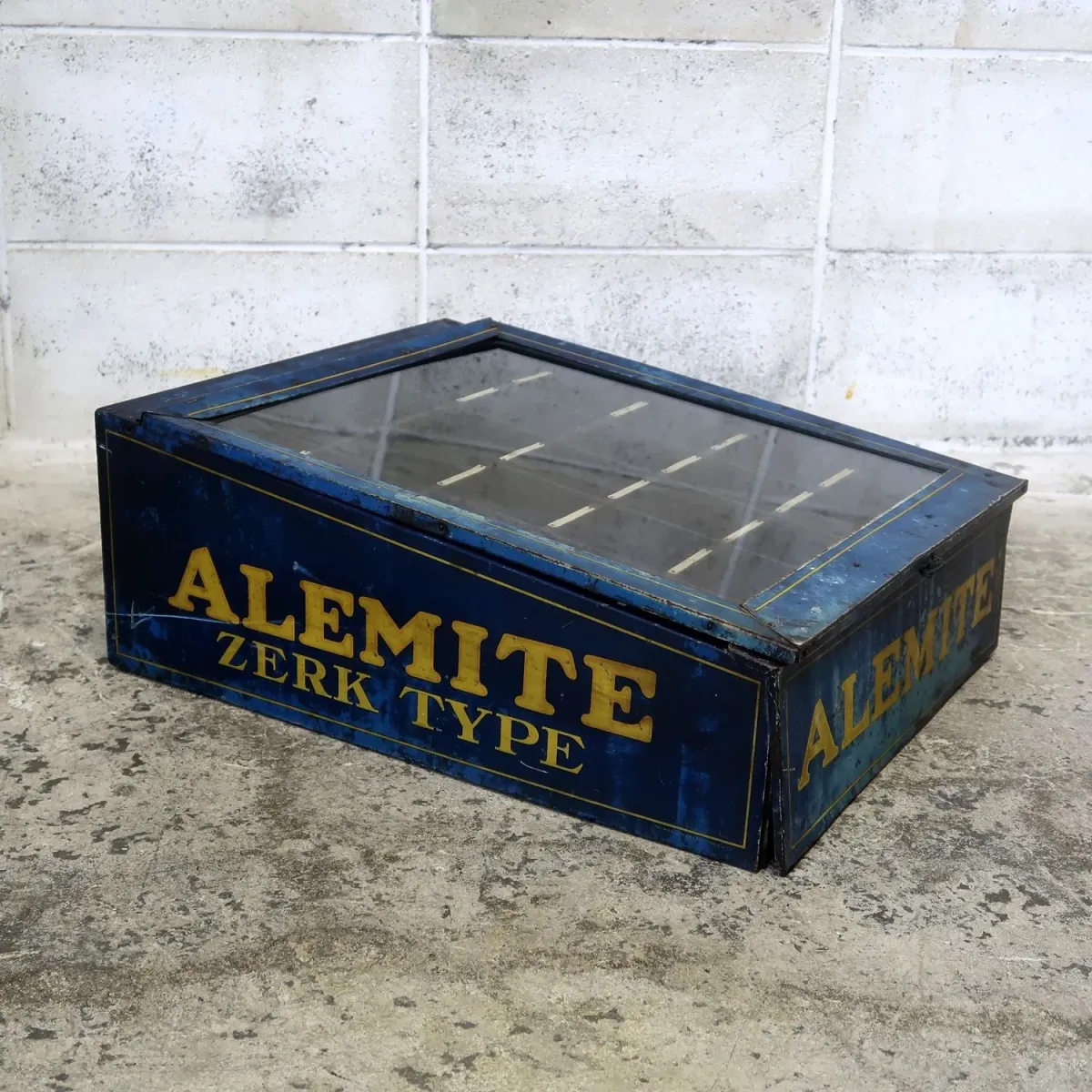 40’s ALEMITE社 パーツケース ショーケース