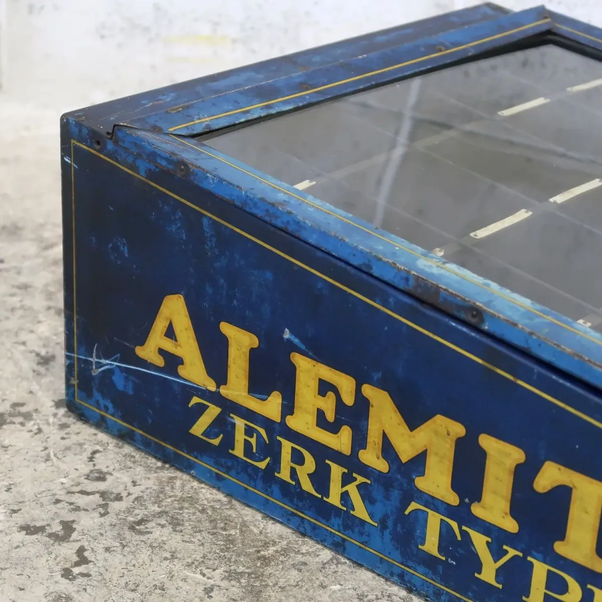 40’s ALEMITE社 パーツケース ショーケース