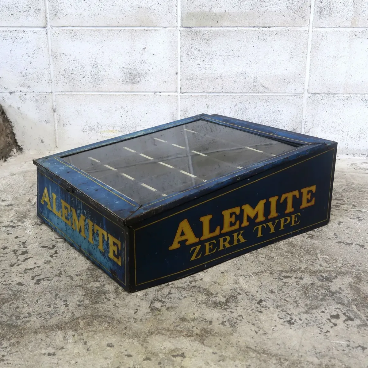 40’s ALEMITE社 パーツケース ショーケース