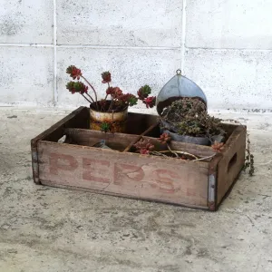 ペプシコーラ ビンテージ ウッドボックス