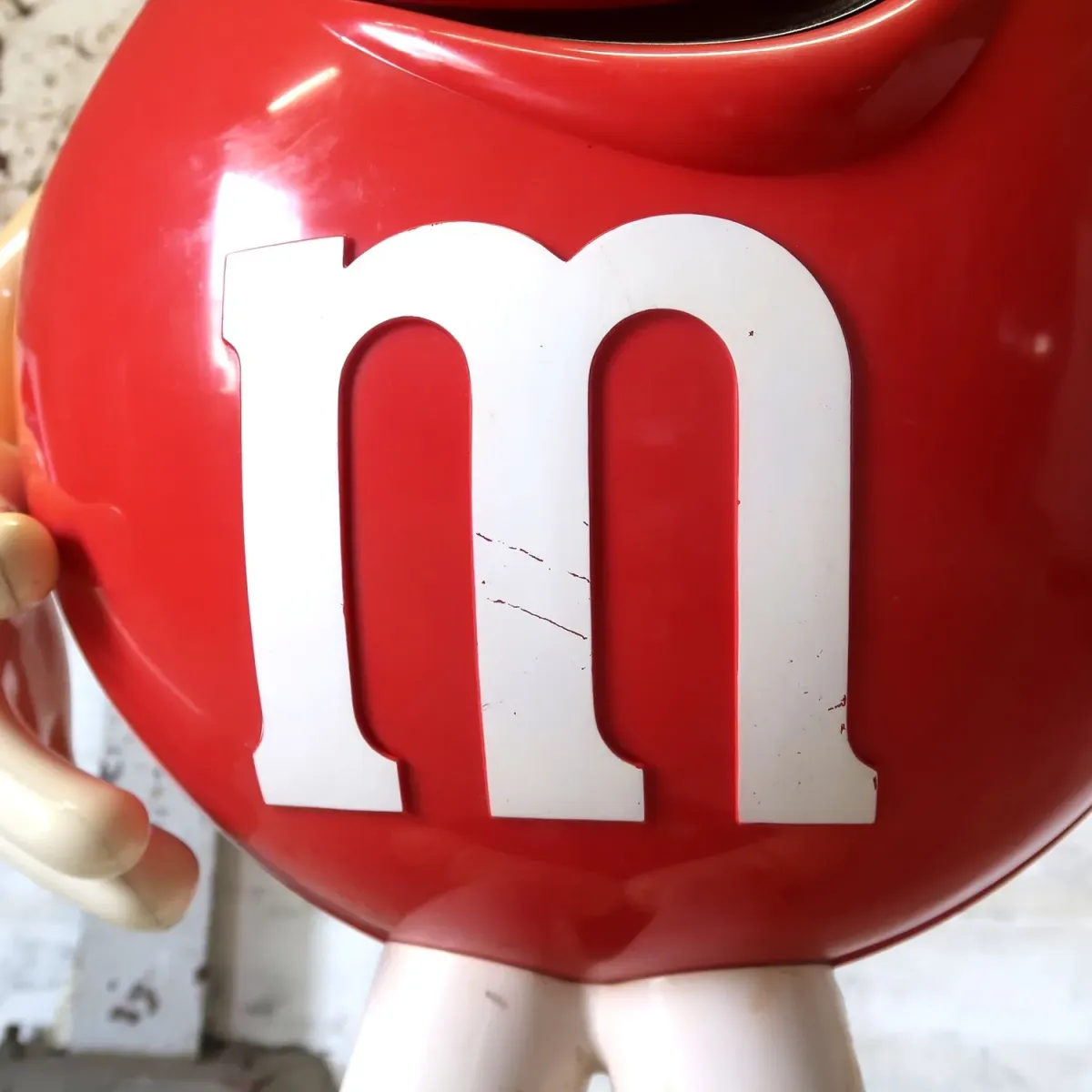 M&M's レッド 大型 ストアディスプレイ