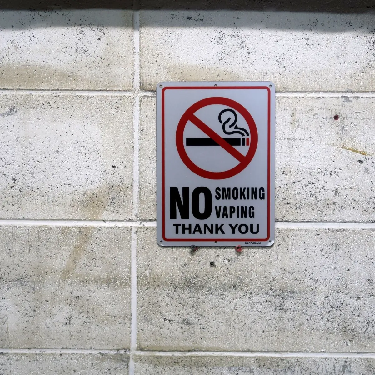NO SMOKING メタルサイン