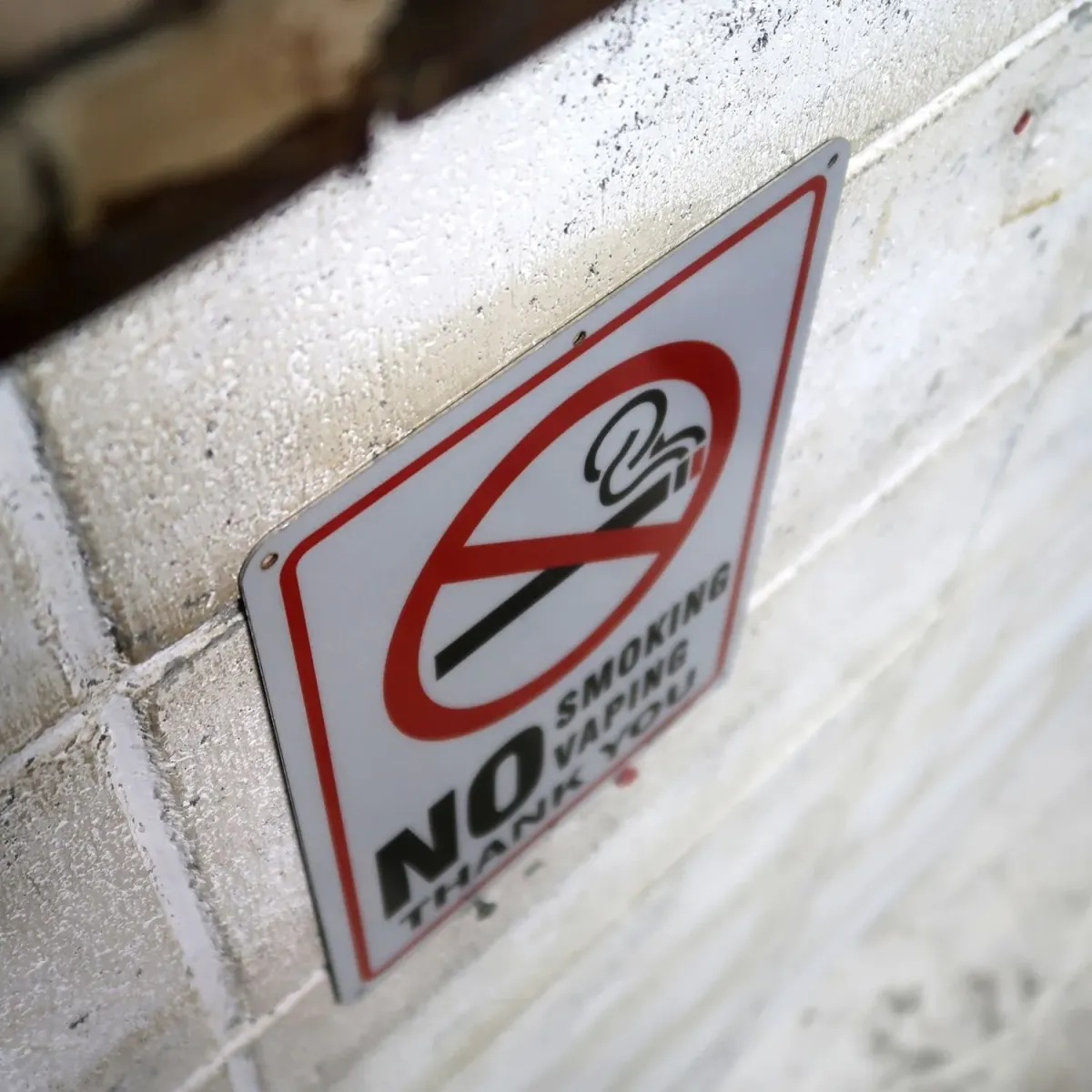 NO SMOKING メタルサイン