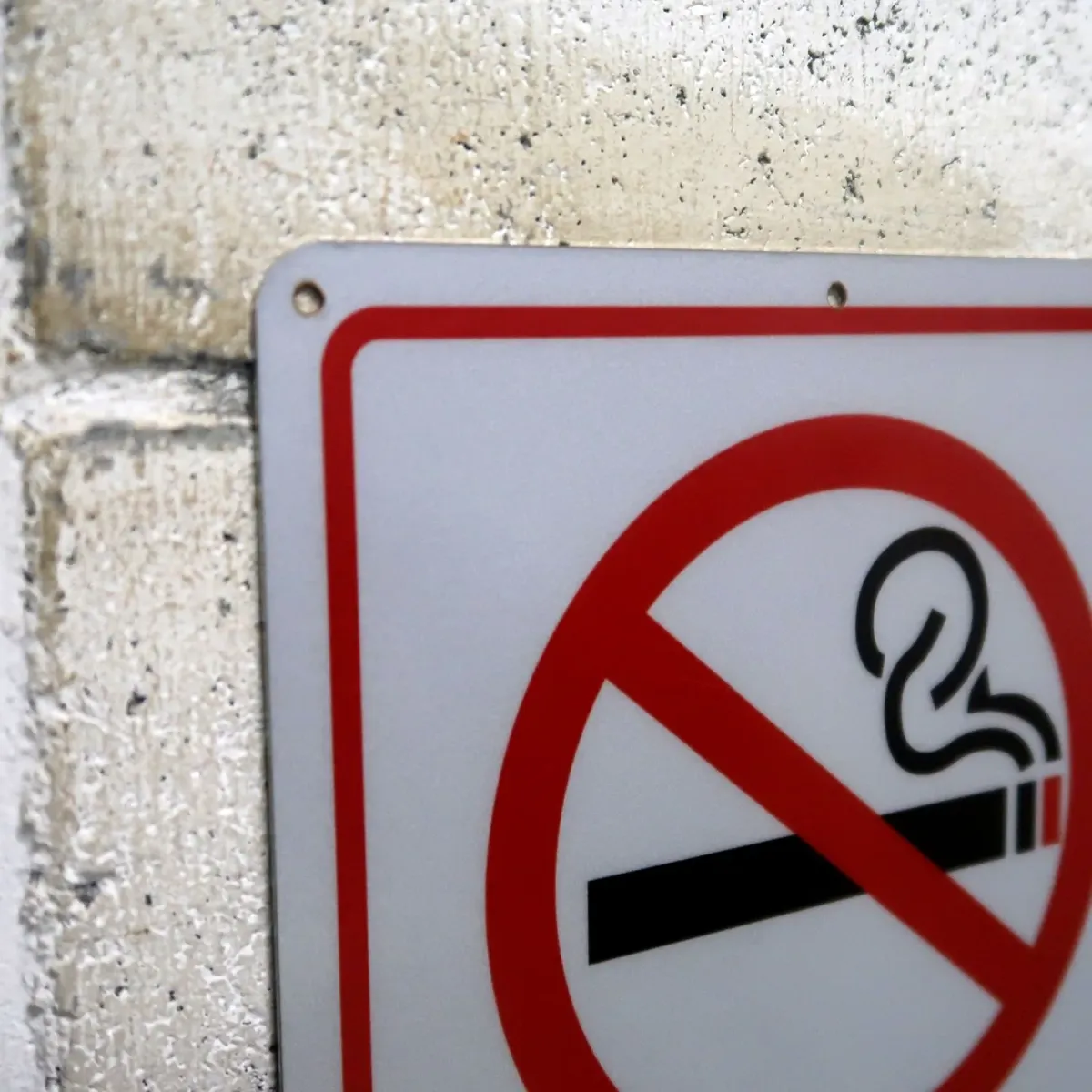 NO SMOKING メタルサイン