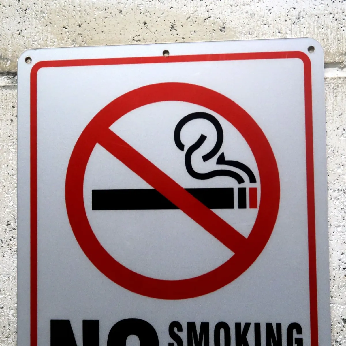 NO SMOKING メタルサイン