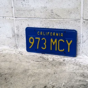 CALIFORNIA ビンテージ ナンバープレート