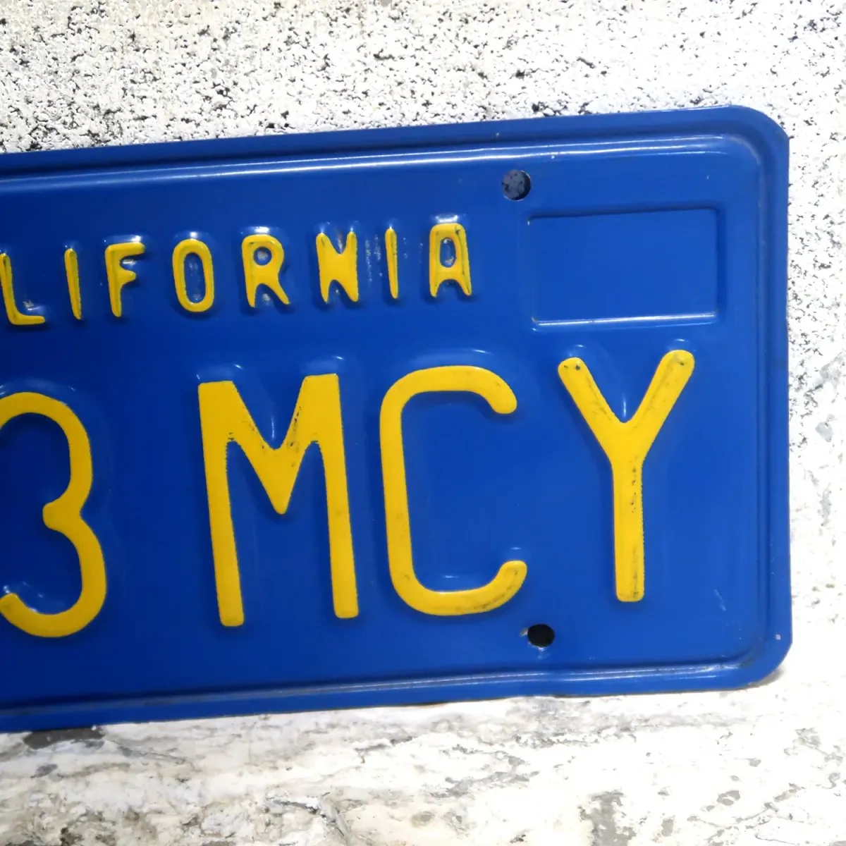CALIFORNIA ビンテージ ナンバープレート