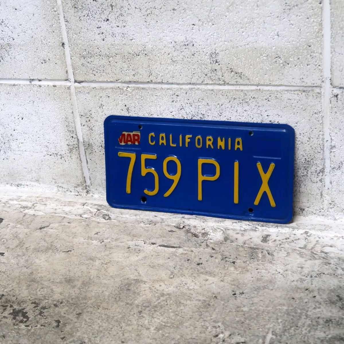 CALIFORNIA ビンテージ ナンバープレート