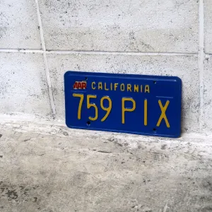 CALIFORNIA ビンテージ ナンバープレート