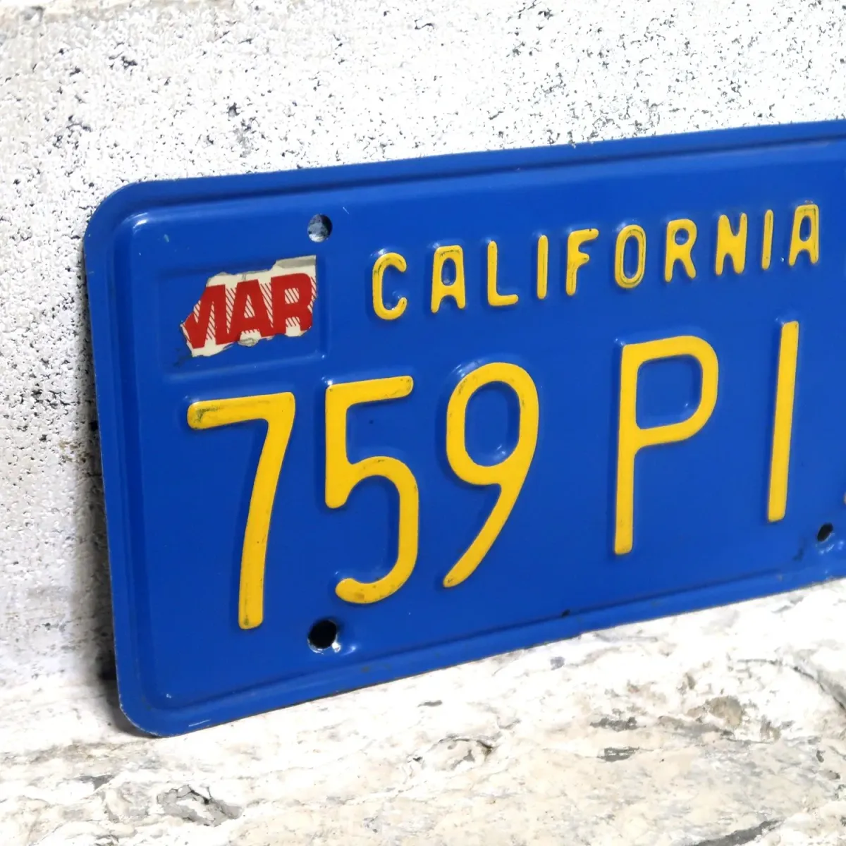 CALIFORNIA ビンテージ ナンバープレート