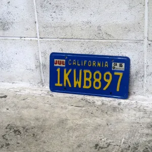CALIFORNIA ビンテージ ナンバープレート