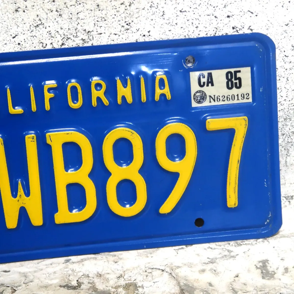 CALIFORNIA ビンテージ ナンバープレート