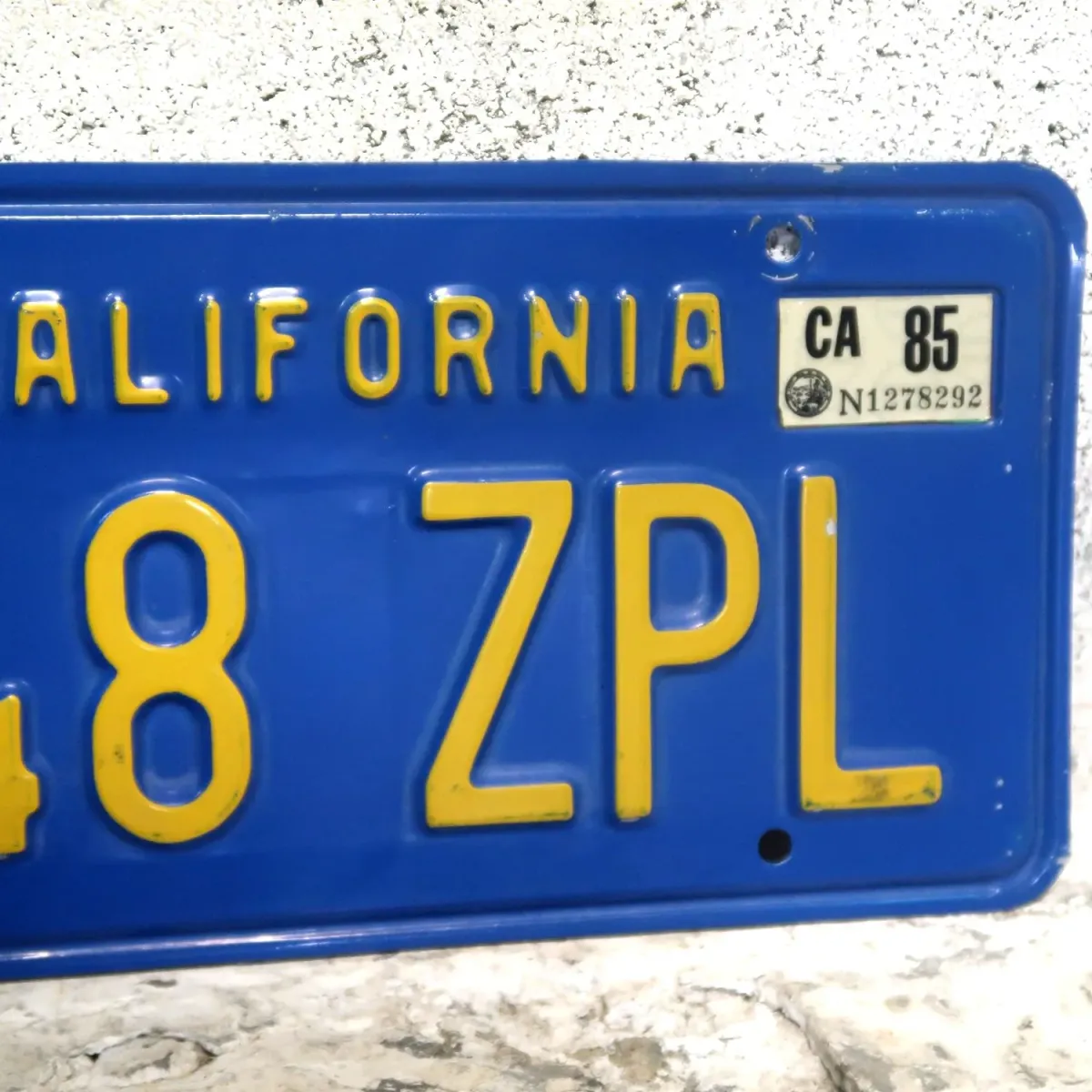 CALIFORNIA ビンテージ ナンバープレート