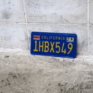 CALIFORNIA ビンテージ ナンバープレート