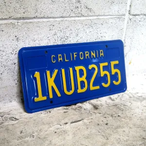 CALIFORNIA ビンテージ ナンバープレート