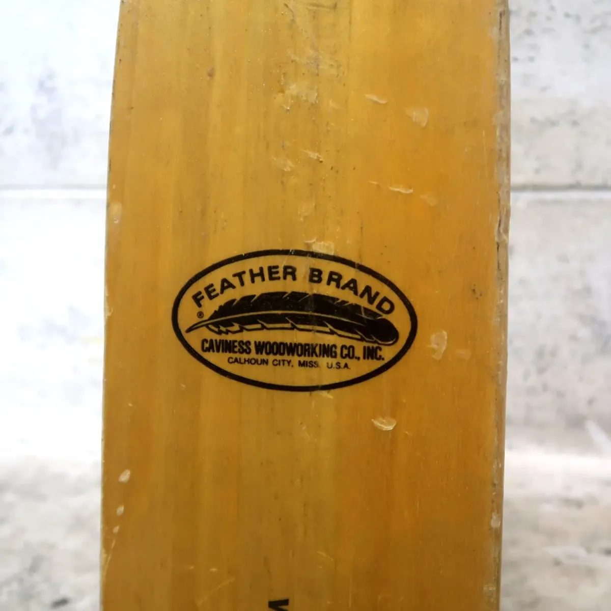 FEATHER BRAND ビンテージ ウッドパドル
