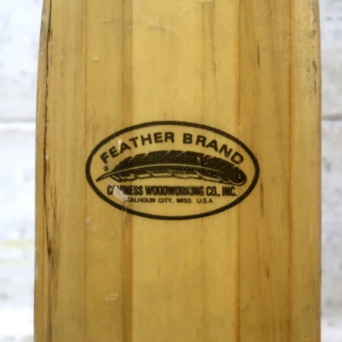 FEATHER BRAND ビンテージ ウッドパドル