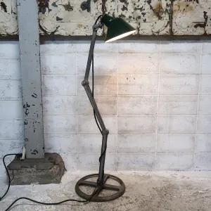 SAVE-LAMP CO. ビンテージ インダストリアル フロアランプ