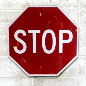 STOP ビンテージ ロードサイン