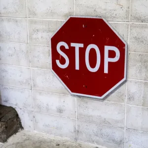 STOP ビンテージ ロードサイン
