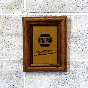 NAPA ビンテージ 額装 フレームサイン
