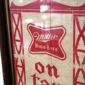 Miller HIGH LIFE ビンテージ 額装 フレームサイン