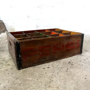 ペプシコーラ ビンテージ ウッドボックス