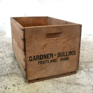 GARDNER ビンテージ ウッドボックス