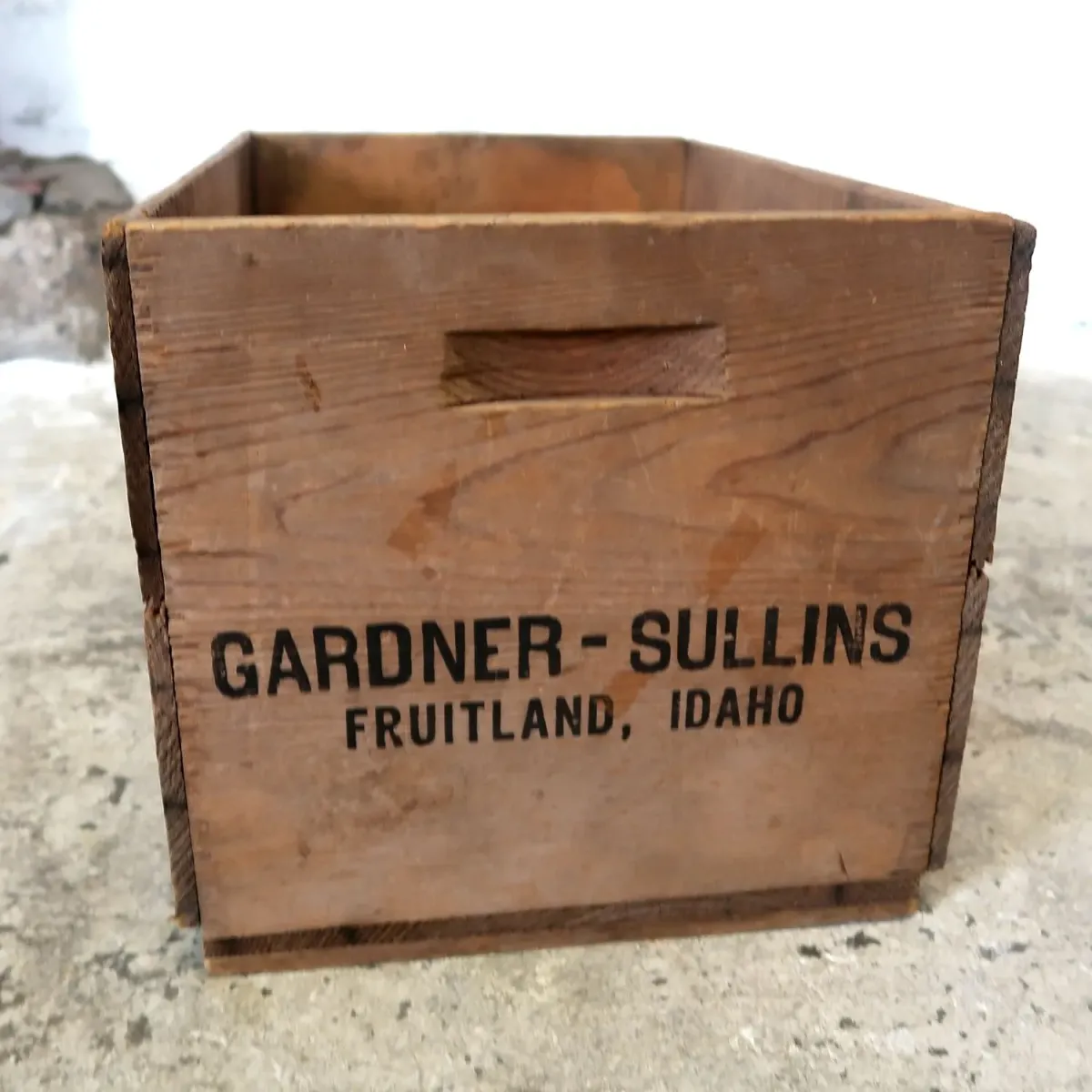 GARDNER ビンテージ ウッドボックス