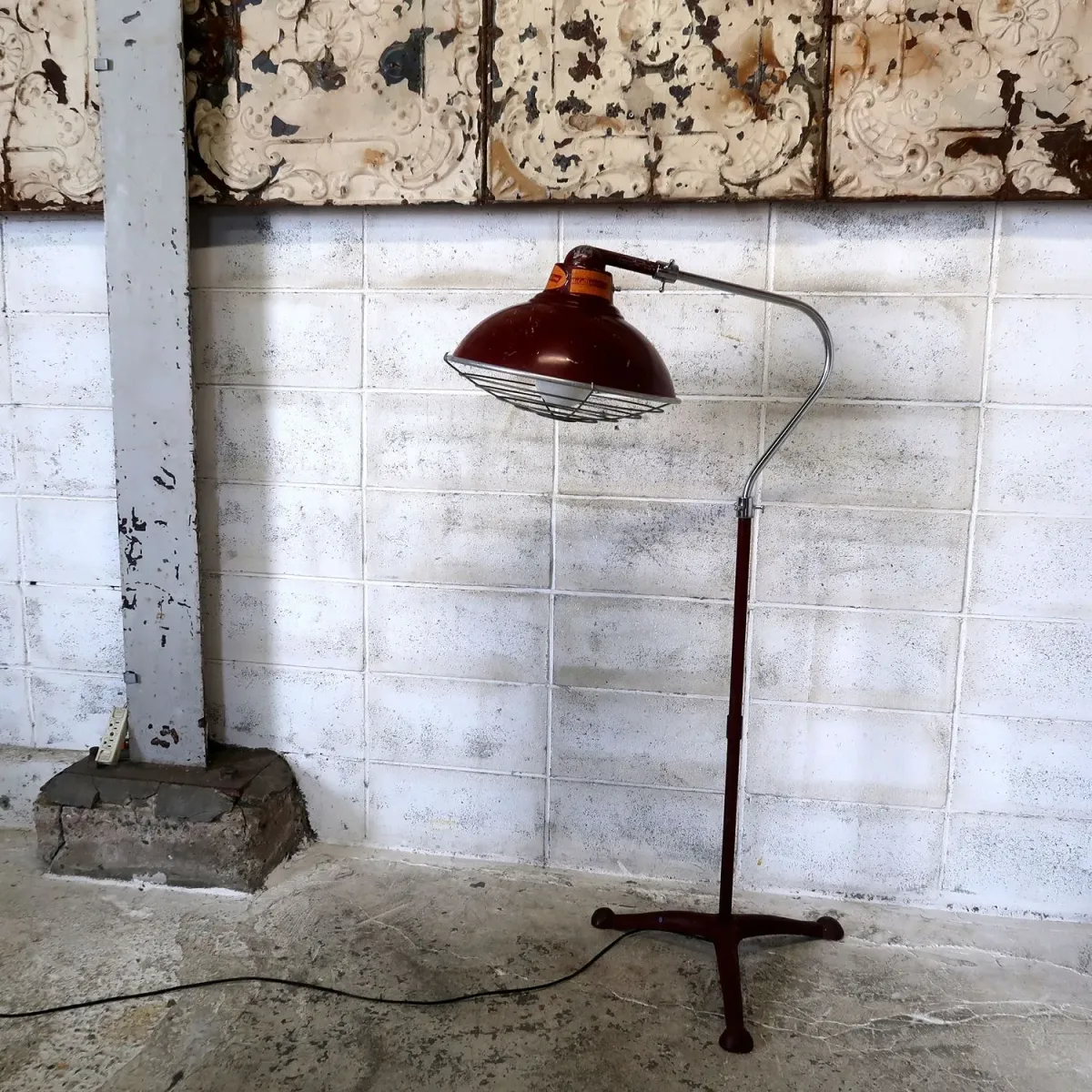 40's〜 DESERT-AIR LAMP CO. インダストリアル フロアランプ