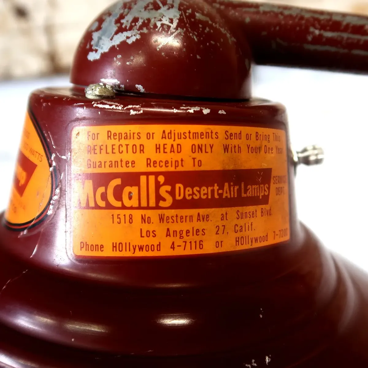 40's〜 DESERT-AIR LAMP CO. インダストリアル フロアランプ