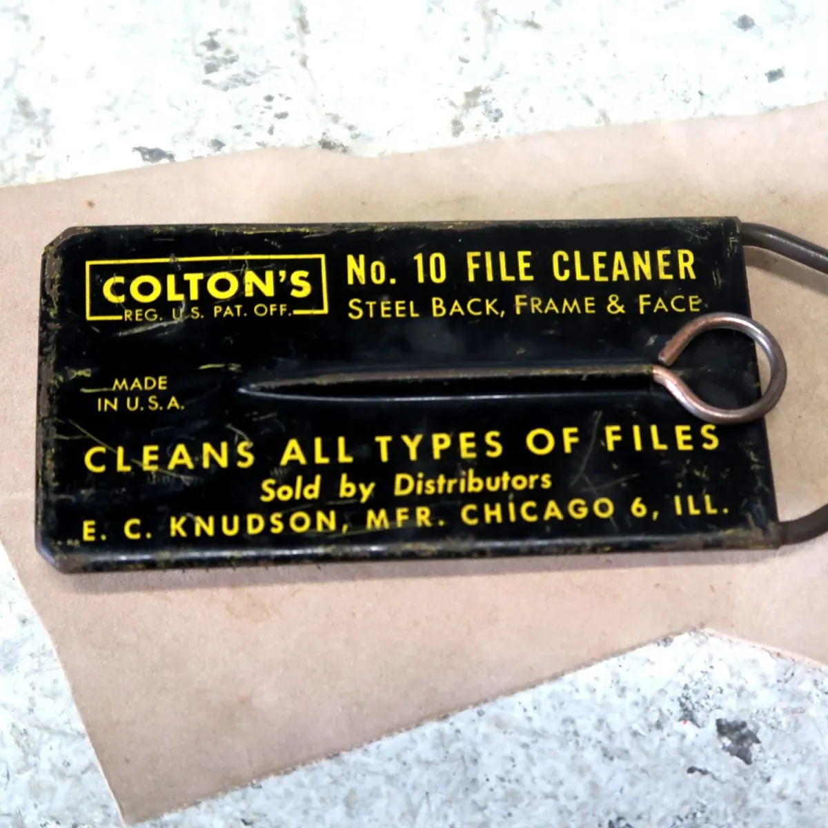 COLTON'S ビンテージ ファイルクリーナー