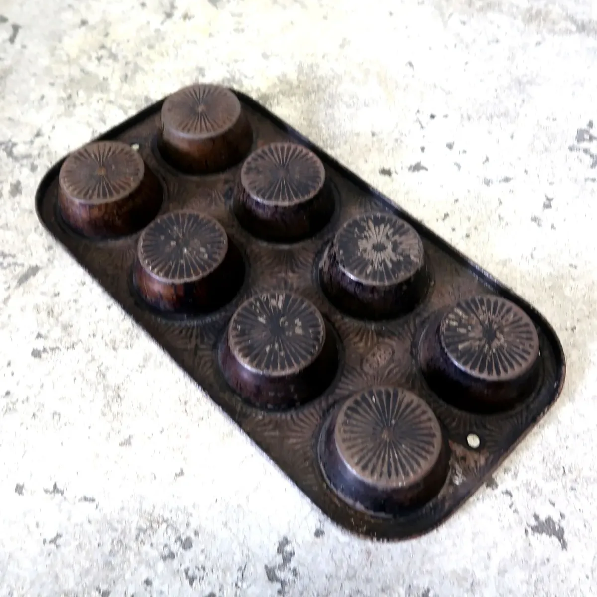 EKCO ビンテージ マフィンパン メタルトレイ