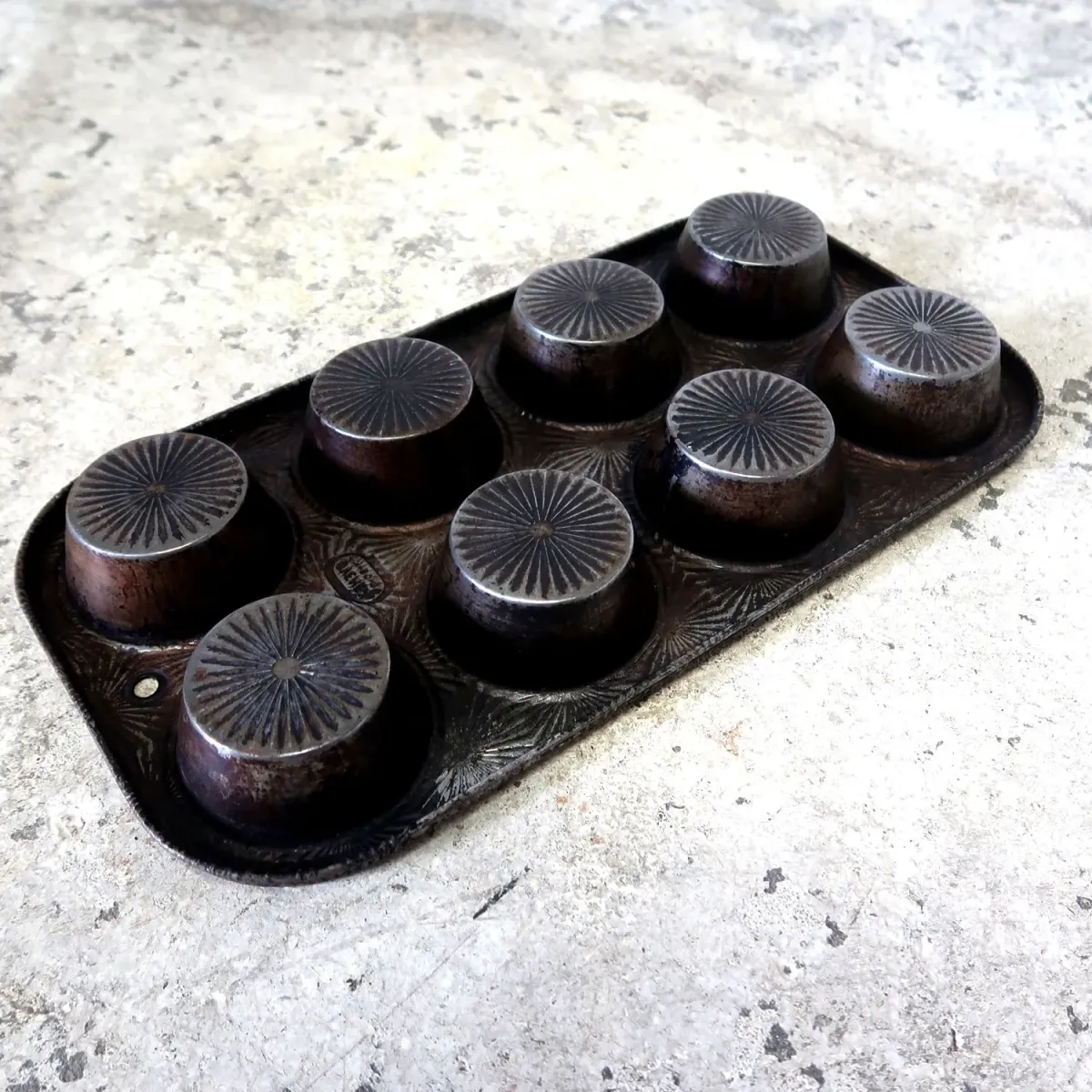 EKCO ビンテージ マフィンパン メタルトレイ