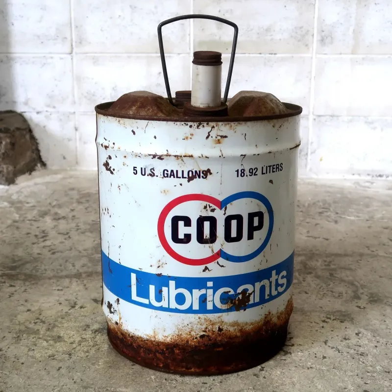 COOP ビンテージ オイル缶