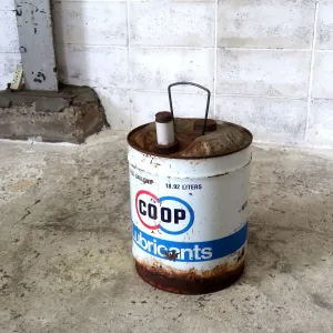 COOP ビンテージ オイル缶