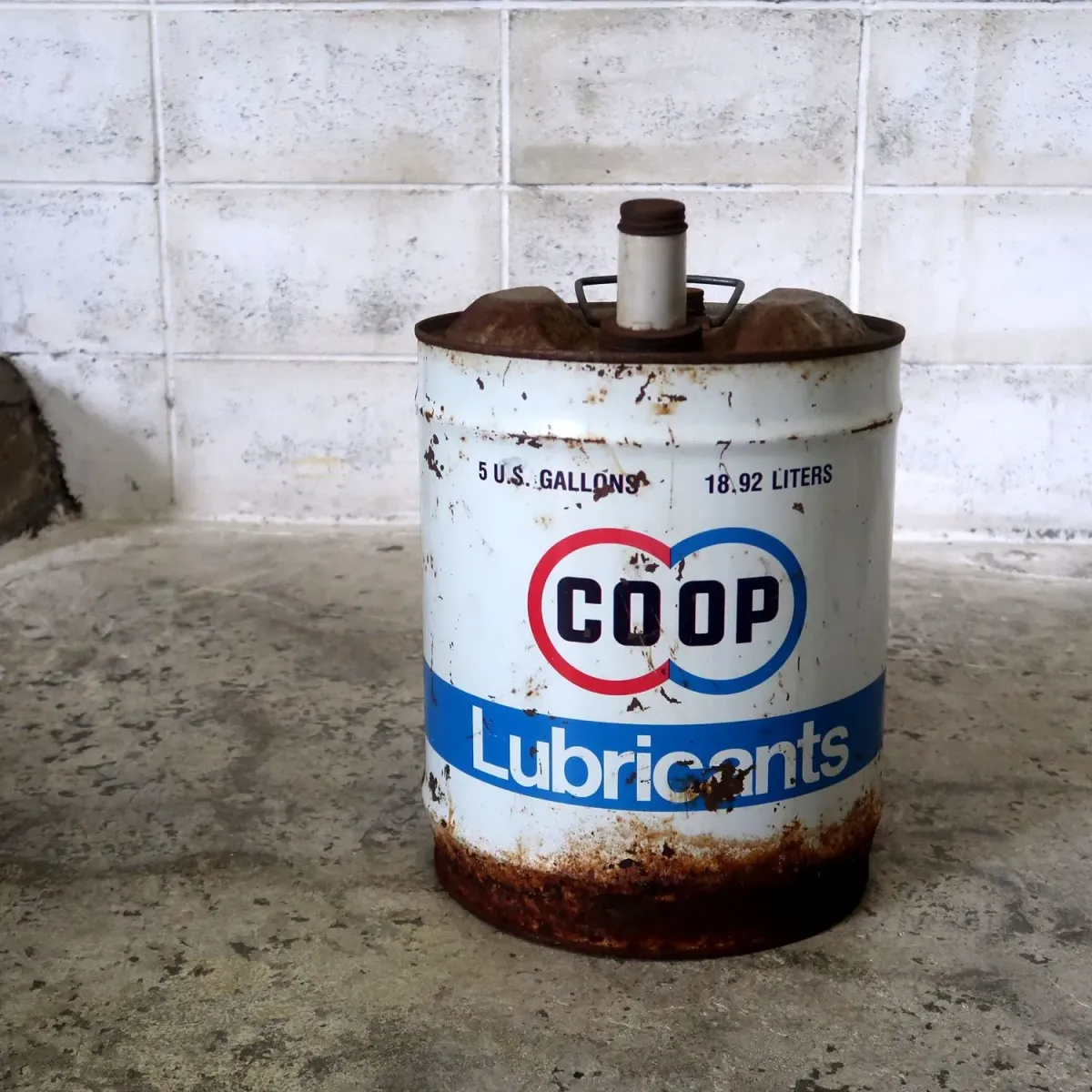 COOP ビンテージ オイル缶