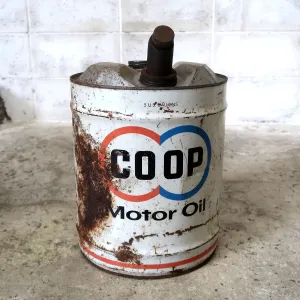 COOP ビンテージ オイル缶