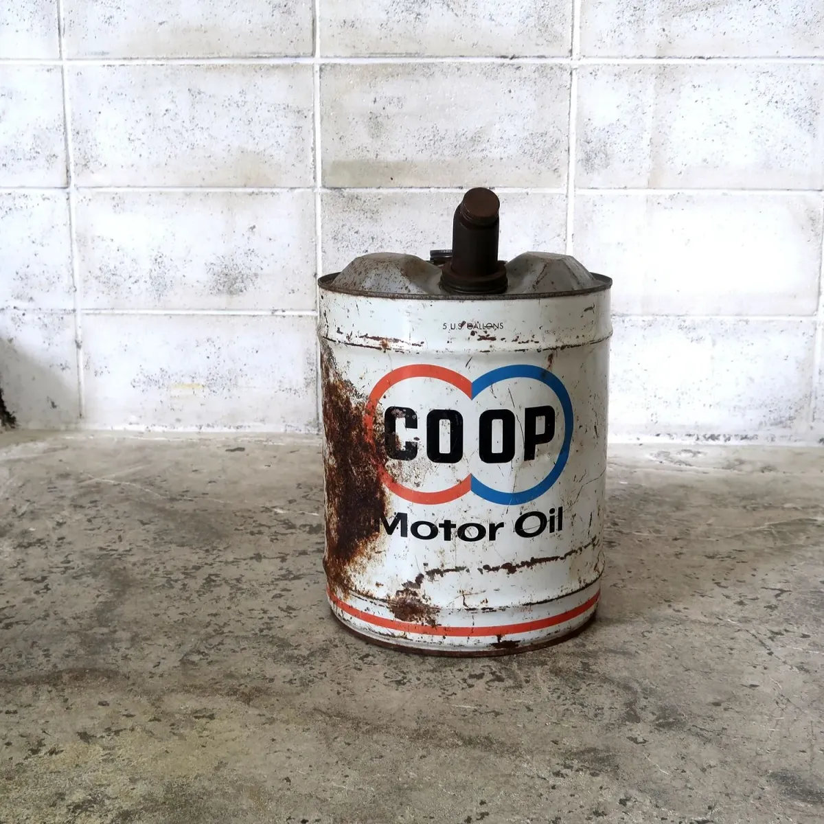 COOP ビンテージ オイル缶